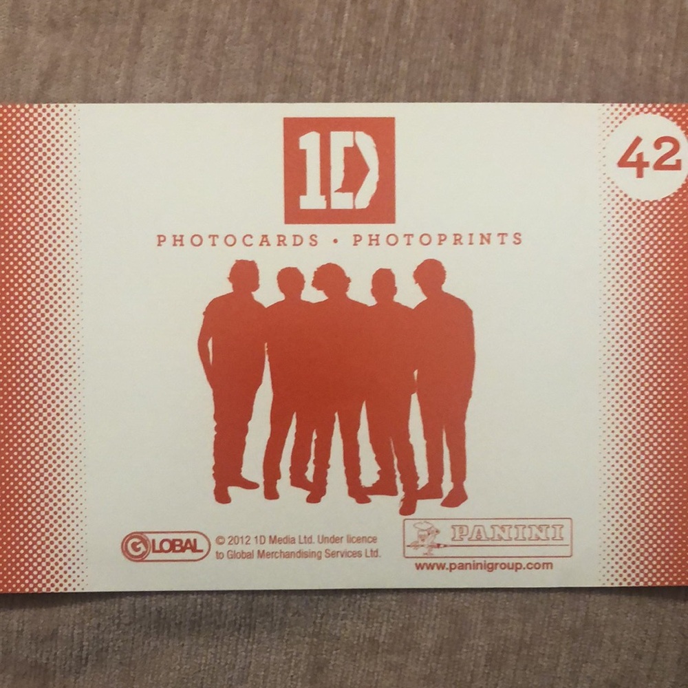 One Direction photocard - Picture 2 of 2
